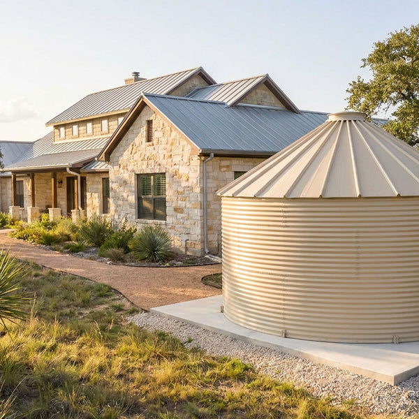 Painted Water Tanks