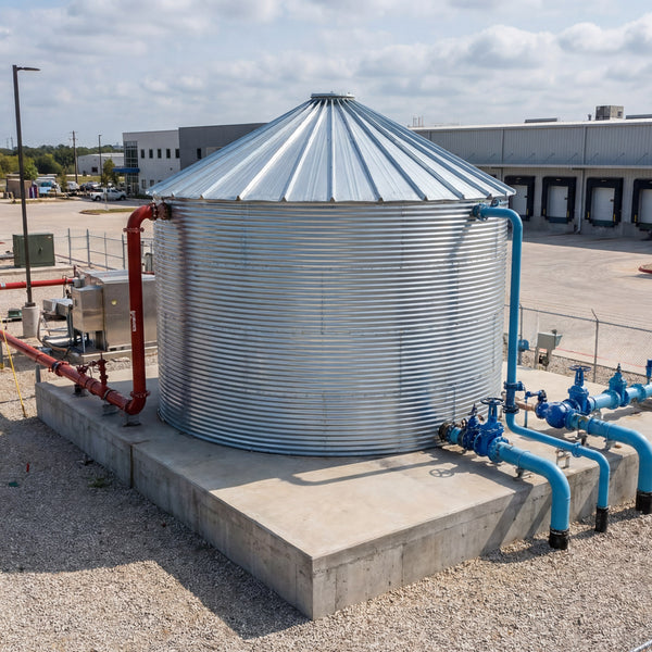 Industrial Water Storage Tanks